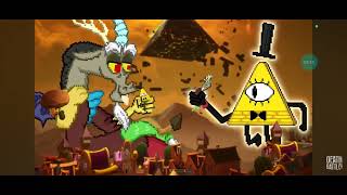 REACT BILL CIPHER VS DISCORD deathbattle [upl. by Sosthena]