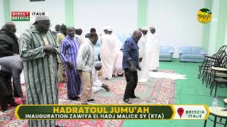 🚨DIRECT ITALIE HADRATOUL JUMMAH ZAWIYA SEYDIL HADJ MALICK SY BRESCIA [upl. by Christine]