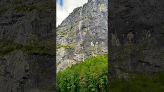 Breathtaking Staubbach Falls Lauterbrunnen🇨🇭 Fantastic waterfalls in the beautiful Swiss Alps 🫶 [upl. by Mills]