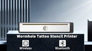 How to Use the Wormhole Tattoo Stencil Printer [upl. by Eiramana]