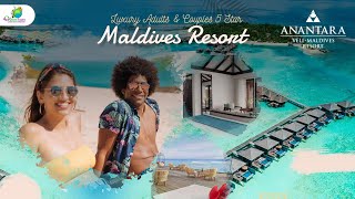 Anantara Veli Maldives Resort  Deluxe Over Water Villa  Maldives Tour Package  Luxury Resort [upl. by Araz]