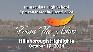 Immaculata HS Marching Band  Hillsborough Competition 10192024 Highlights [upl. by Leasa]