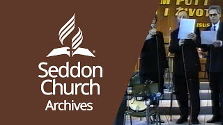 Seddon SDA Church  Church Service 2001 [upl. by Adraynek699]