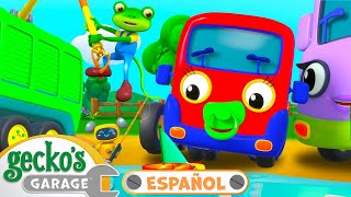 El río sucio  Garaje de Gecko  Carros para niños  Vídeos educativos [upl. by Poole103]