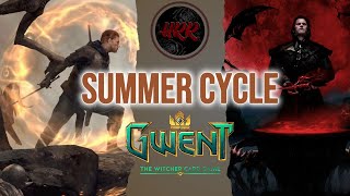 Gwent  Pro Rank Decks for climbing the SUMMER CYCLE [upl. by Sucitivel]