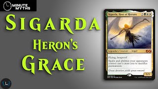 Minute Myths Sigarda Herons Grace  MTG Lore [upl. by Alicea]