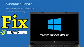 How to Fix quotPreparing Automatic Repairquot Loop in Windows 10 English [upl. by Yennej765]