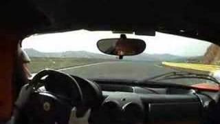 Ferrari Enzo on the track and drifting in the corners [upl. by Lusar]