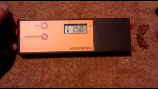 My dosimeter  Geiger counter [upl. by Gittel]