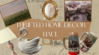 Thrifted Home Decor Haul [upl. by Evangelin]