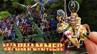 Making My Dream Warhammer Army  Classic BRETONNIANS  A Tale of 6 Warlords [upl. by Lladnik]