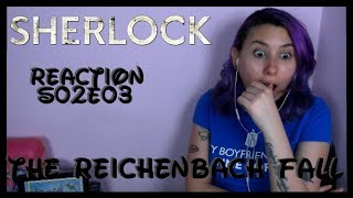 Sherlock Reaction S02E03 The Reichenbach Fall [upl. by Schrader]