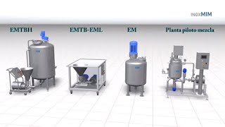 Algunos de los EQUIPOS de AGITACIÓN y MEZCLA de InoxMIM  wwwinoxmimcom [upl. by Gal]