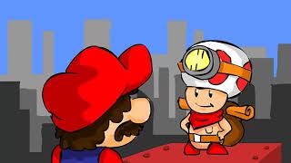 El problema con las lunas en Mario Odyssey Animación  Super Mario Odyssey Animation [upl. by Nanji523]