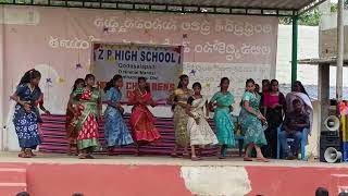 childrens day celebrations లోభాగంగా 9th class students Dance perfomence [upl. by Adnamra]