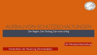 Der Stromlaufplan für die Wendeschützschaltung [upl. by Cosmo]