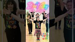 Zumba Fitness  Don’t Cry  Ken Laszlo  Dance Fitness  Retro  80s Music dance dancer [upl. by Nael]