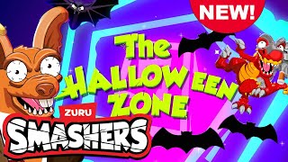 NEW SMASHERS  Terror Tales of Spooky Smashers  TRex Battle  Episode 10  Cartoons for Kids [upl. by Burchett]