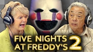 Elders Play Five Nights at Freddys 2 Elders React Gaming [upl. by Ydnes223]