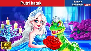 Putri katak 👸 Dongeng Bahasa Indonesia ✨ WOA Indonesian Fairy Tales [upl. by Retha]