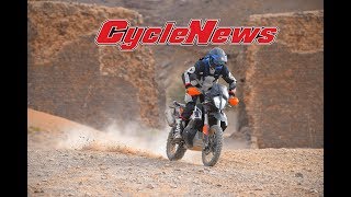 2019 KTM 790 Adventure and 790 Adventure R Review  Cycle News [upl. by Nosirrah]