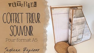 TUTO Coffret trieur souvenir [upl. by Doley]