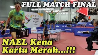 TERKENA KARTU MERAH NAEL VS GIBRAN FINAL TUNGGAL PUTRA PON XXI ACEHSUMUT 2024 [upl. by Bovill]