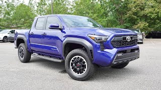 2024 Toyota Tacoma TRD Off Road 4X4 Start Up Walkaround Test Drive and Review [upl. by Enyrb]