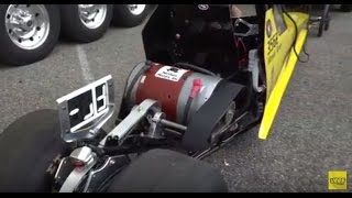 JEGS High Performance NHRA Electric Junior Dragster Motor Racing Tesla David Ruark Impulse 9 Warp [upl. by Llednar]