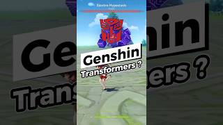 Genshin x Transformers  😱 [upl. by Hadeis12]