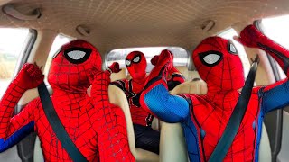 SpiderMans Dancing In The Car [upl. by Kirst]