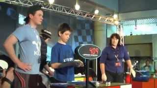 Feliks Zemdegs  First competition  July 2009 NZ [upl. by Elitnahc151]