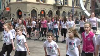 Irish Dancing flashmob in corn market [upl. by Gallenz68]