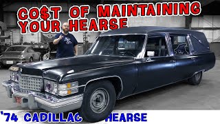 Why would someone buy a hearse CAR WIZARD shows a modded 74 Cadillac MillerMeteor [upl. by Urban]