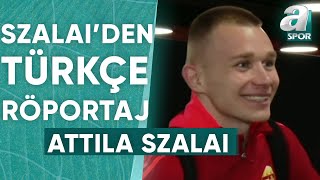 Attila Szalaiden Maç Sonu Türkçe Röportaj quotTürkiyede Çok İyi Oyuncular Varquot MacaristanTürkiye [upl. by Ihtraa]