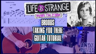 Life is Strange Before the Storm Broods  Taking You There Guitar Tutorial [upl. by Beata675]