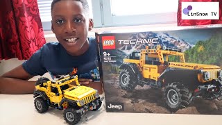 LEGO Technic 42122  Jeep Wrangler Stepbystep build very detailed [upl. by Norina]