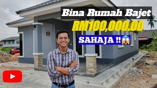 Bina Rumah Dengan Bajet Rm100k sahaja  Kontraktor Rumah Selangor [upl. by Atipul]