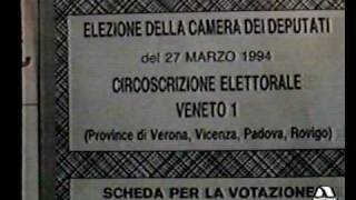 Elezioni politiche 1994 a Padova [upl. by Sirraj168]