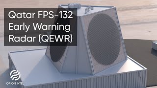 Qatar FPS132 Early Warning Radar QEWR Complex 3D reconstruction  Orion Intel [upl. by Ahtiuqal]