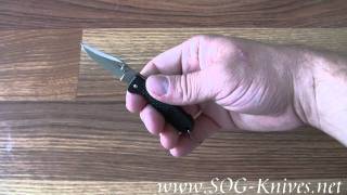 SOG EClips Knife AC01 Demo [upl. by Dahcir2]