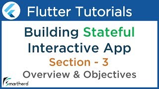 Building Complete app using Stateful Widget  Flutter Tutorial for Beginners with Dart 31 [upl. by Kali]