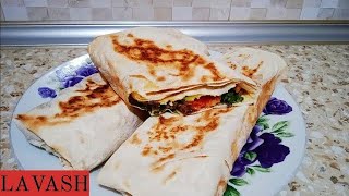 UY SHAROITIDA LAVASH TAYYORLASH🌯 ЛАВАШ В ДОМАШНИХ УСЛОВИЯХ🌯 [upl. by Dodge429]