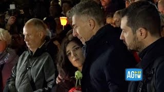 Giulia Cecchettin il padre e la sorella si abbracciano sulle note di Yann Tiersen [upl. by Marjie]