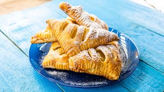 Pineapple Puff Pastry Turnovers recipe [upl. by Armitage]