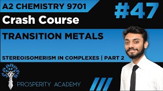 Stereoisomerism in Complexes Part 2  Transition metals  9701 A2 Chemistry UrduHindi [upl. by Aicilanna]