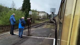 Pendennis castle 4079 departing Rawtenstall [upl. by Vi]