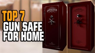 Best Gun Safe For Home 2023  Top 7 Unbreakable Gun Safe For Home Defense [upl. by Baptlsta]