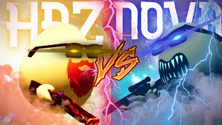 Nova vs Hazmatt  Shell Shockers 1v1 [upl. by Atinek]