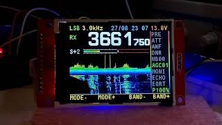 SDRTRX STM32F407VET6CS4272 [upl. by Omocaig]